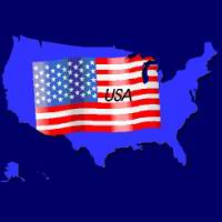 USA, carte avec drapeau, 490x490.jpg